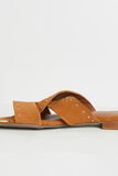 Mules en cuir femme