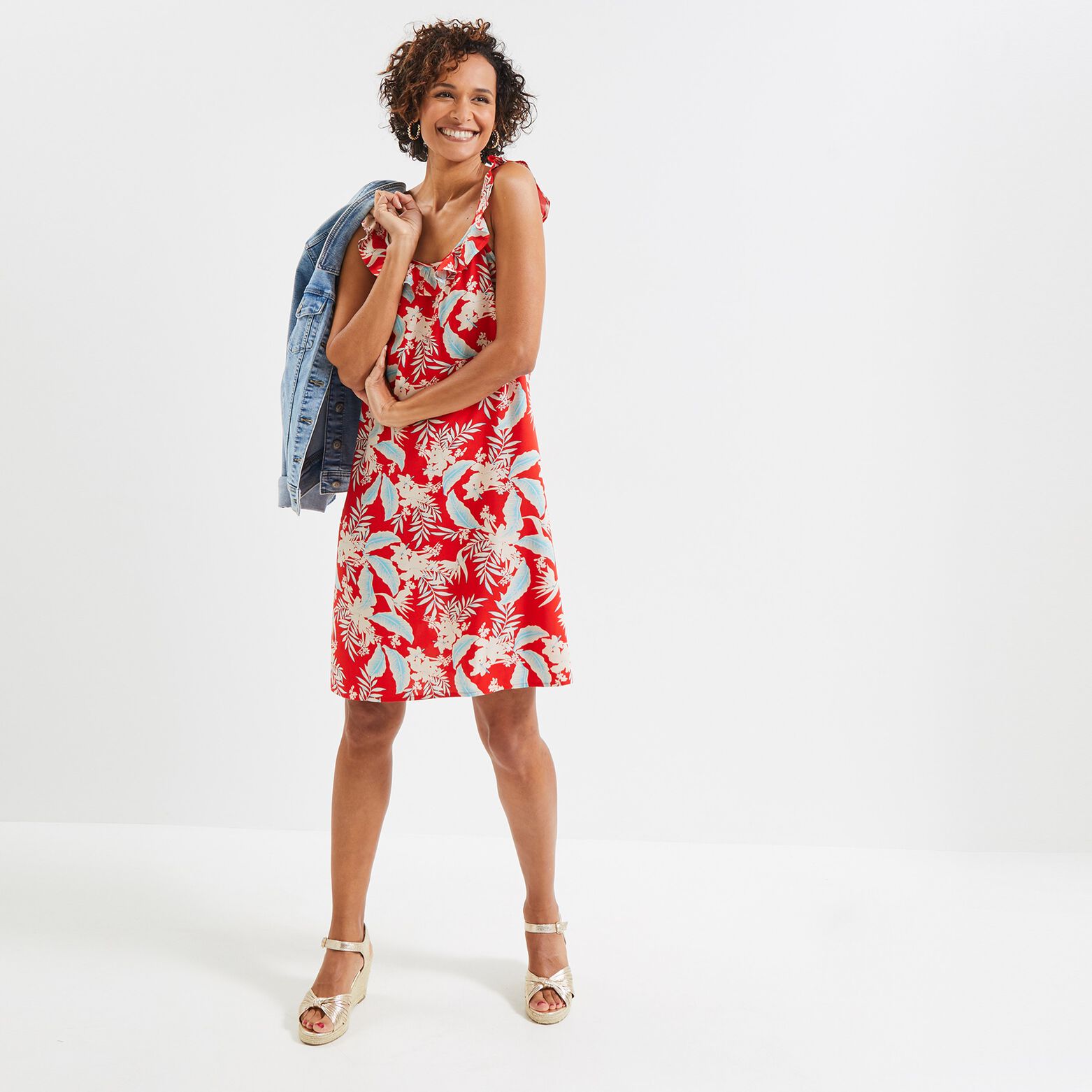 Robe imprimée femme
