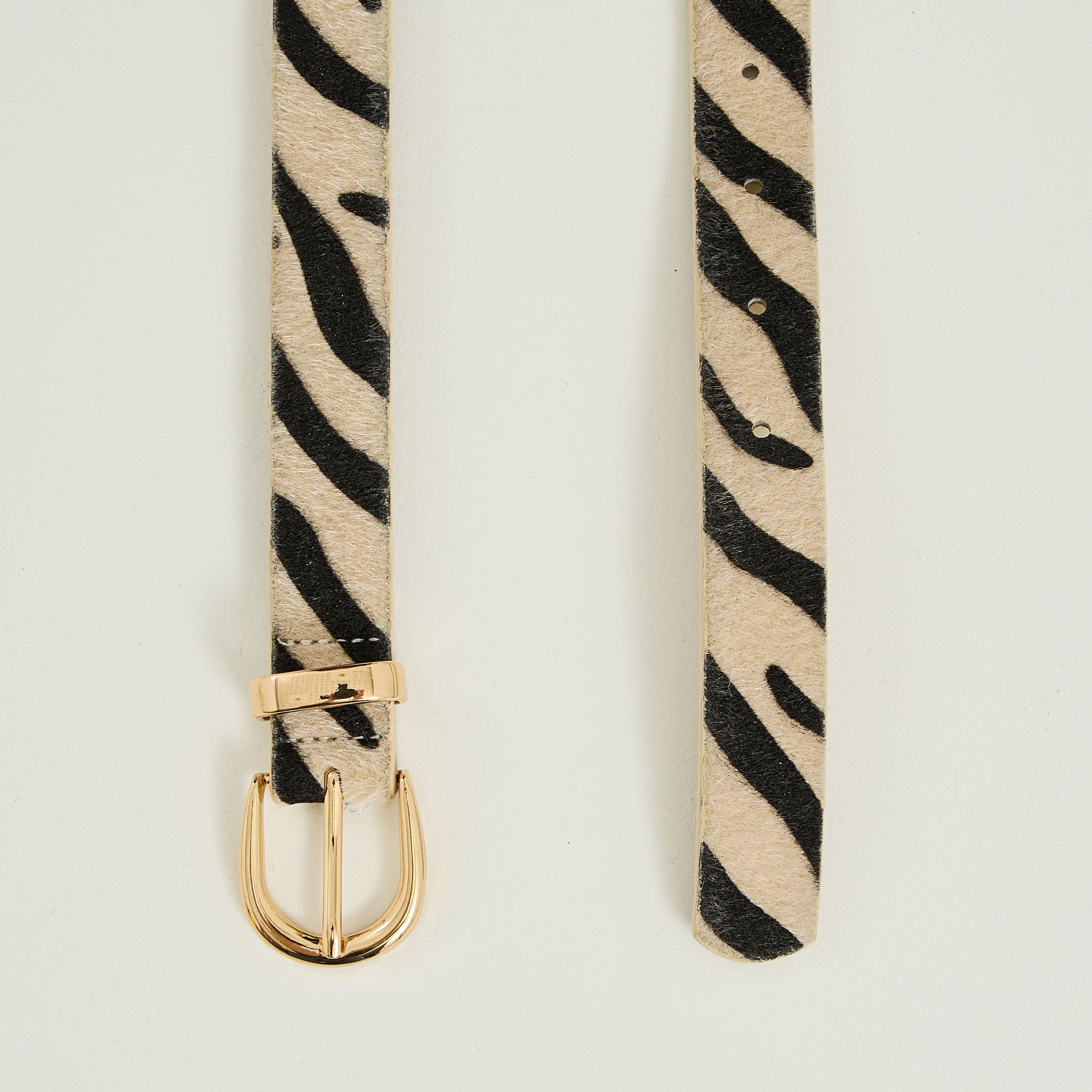 Ceinture motif z&eacute;br&eacute; femme