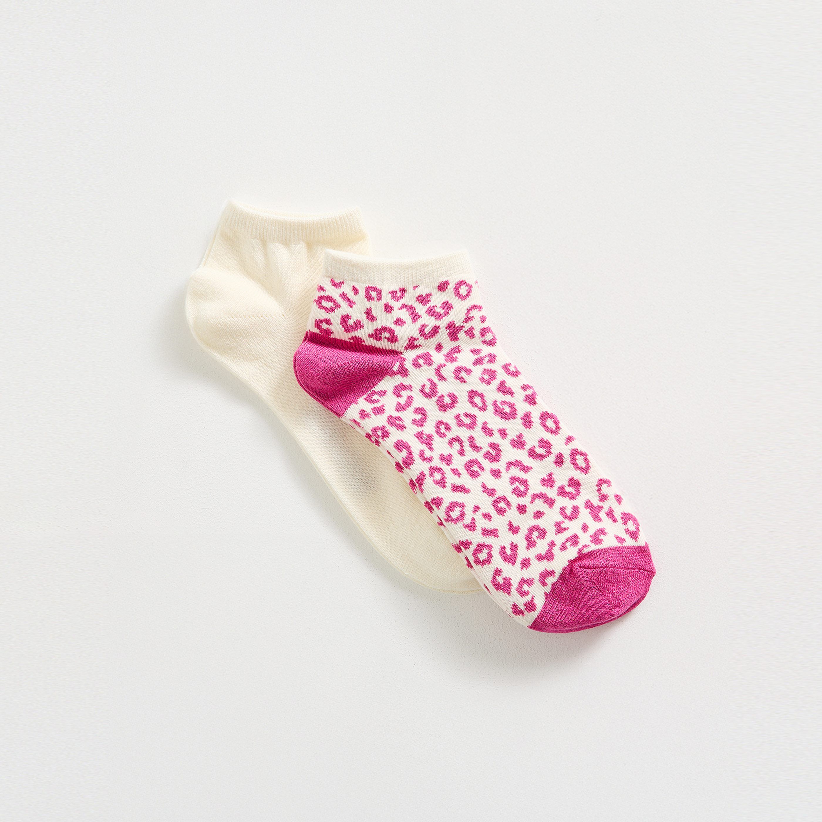 Lot de 2 paires de socquettes femme