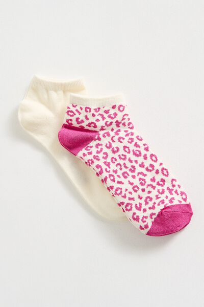 Lot de 2 paires de socquettes femme