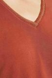 T-shirt col V femme