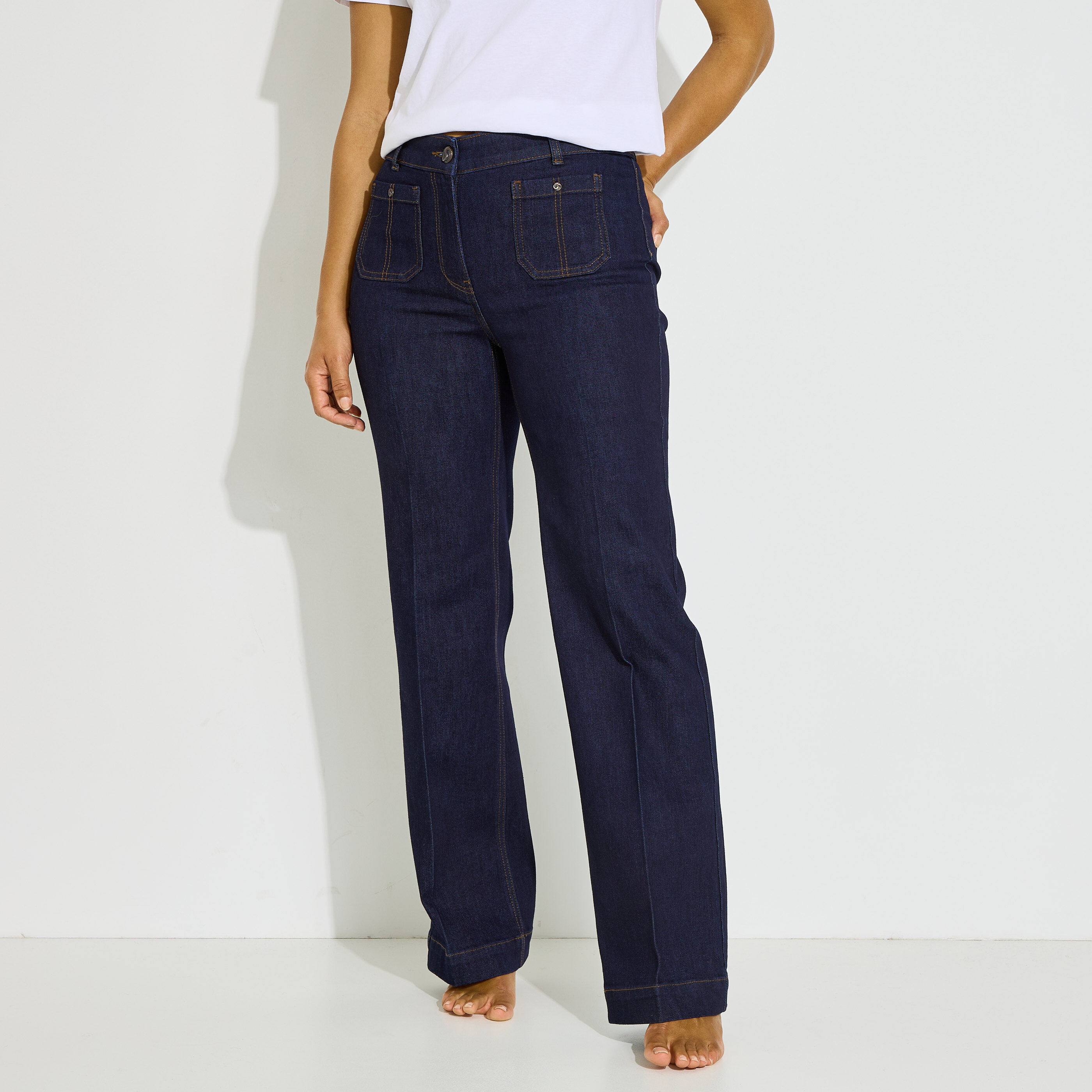 Jean flare GENOVA F02 femme