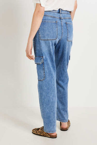 Jeans cargo MEGEVE femme