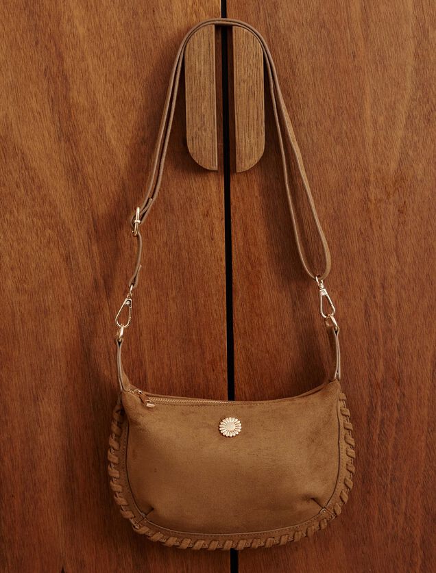 Petit sac bords tress&eacute;s femme