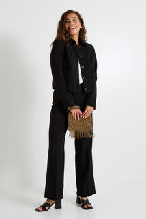 Veste à col chemise femme