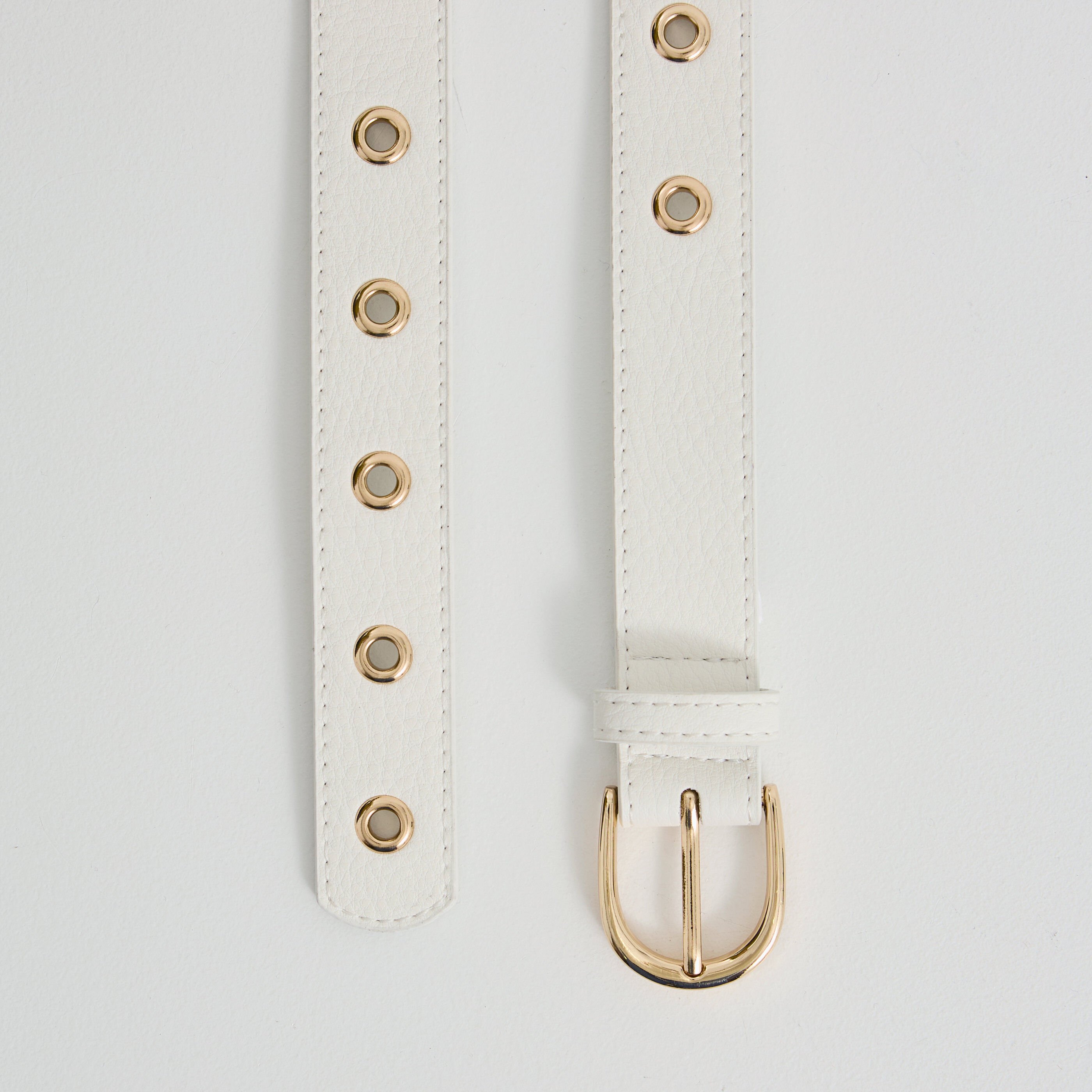 Ceinture iris&eacute;e avec &oelig;illets femme