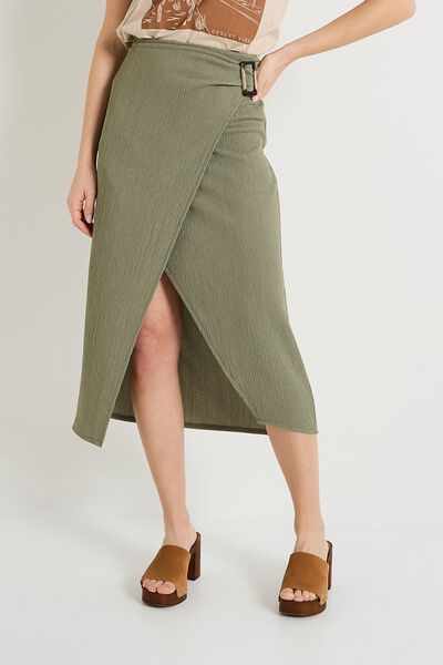 Jupe portefeuille femme