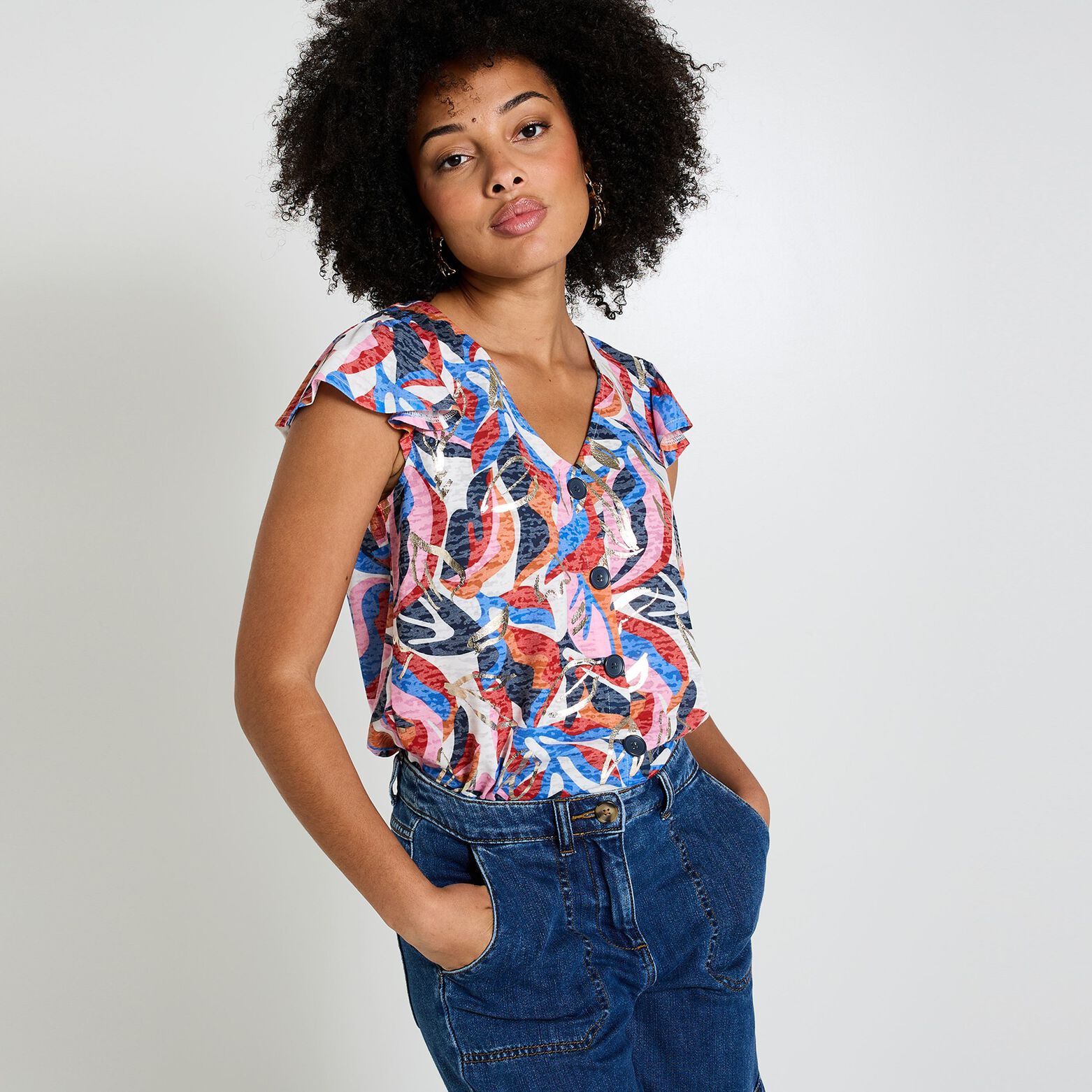 Tshirt imprimé femme