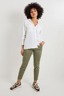 Pantalon cigarette femme