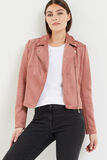 Blouson suedine femme