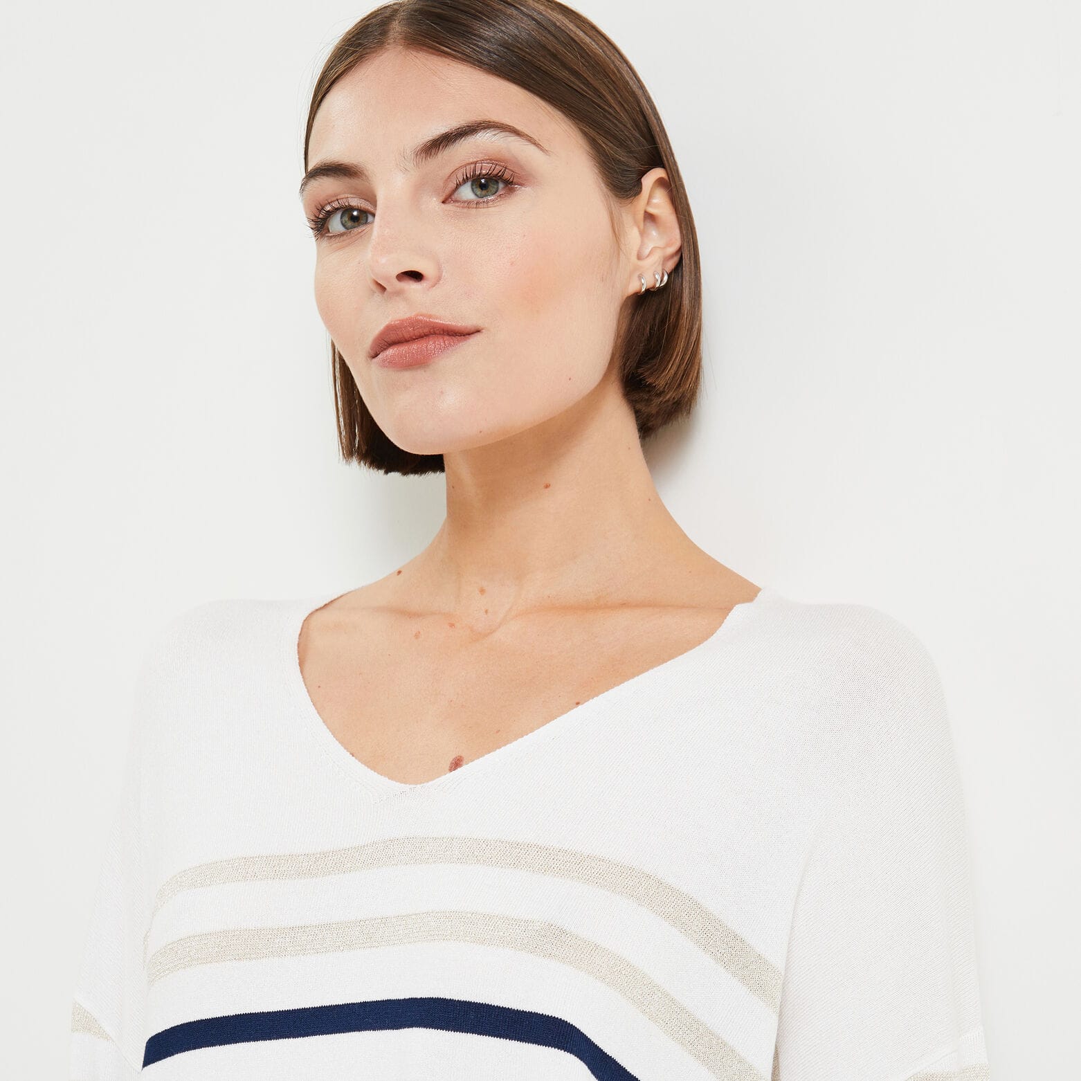 Pull marinère femme