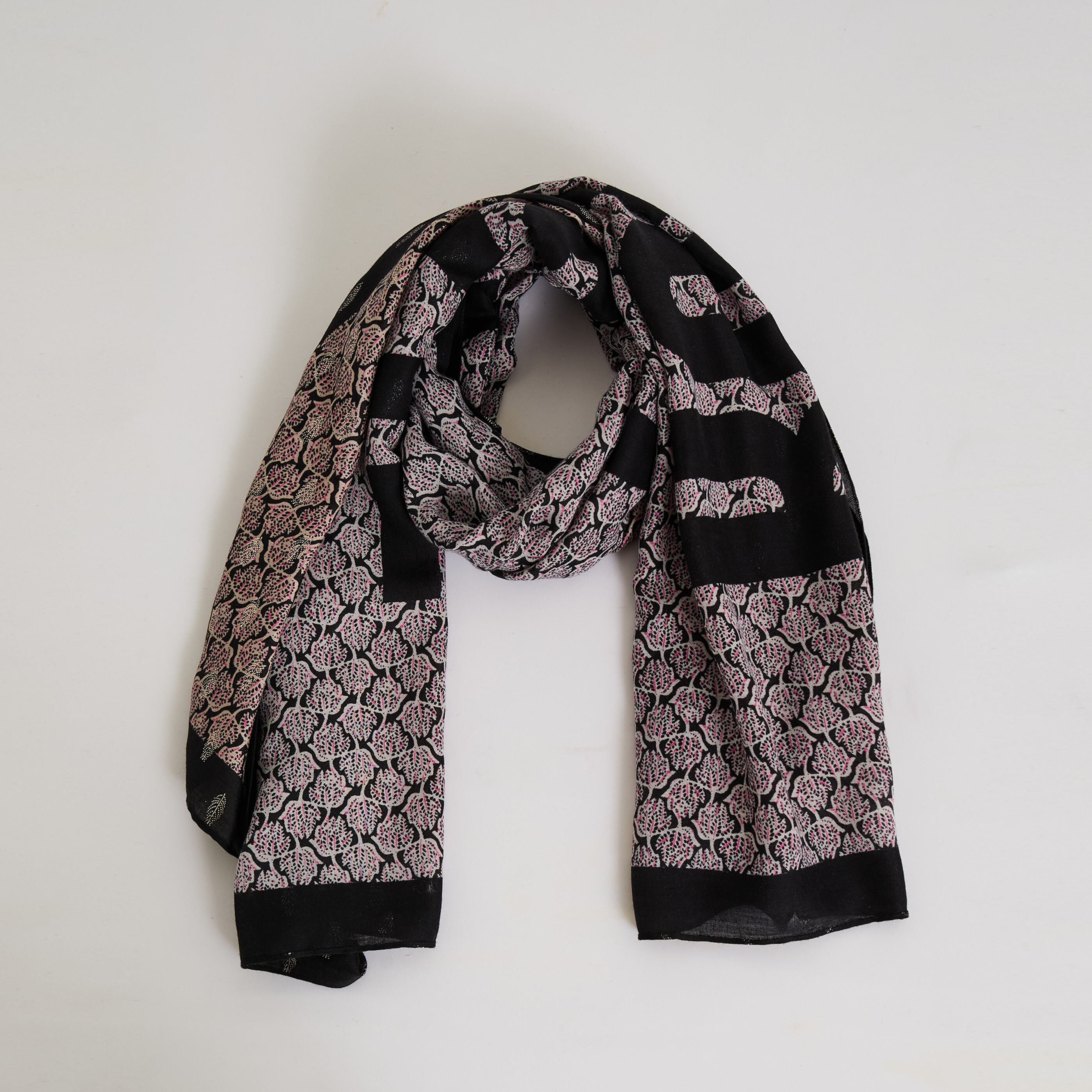 &Eacute;tole longue imprim&eacute;e femme