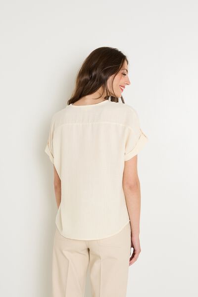 Chemise manches courtes femme