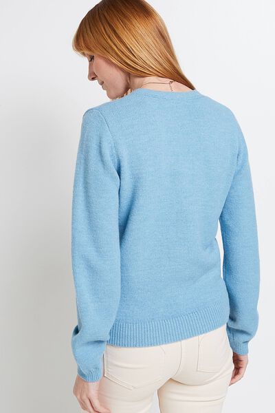 Gilet cache coeur femme