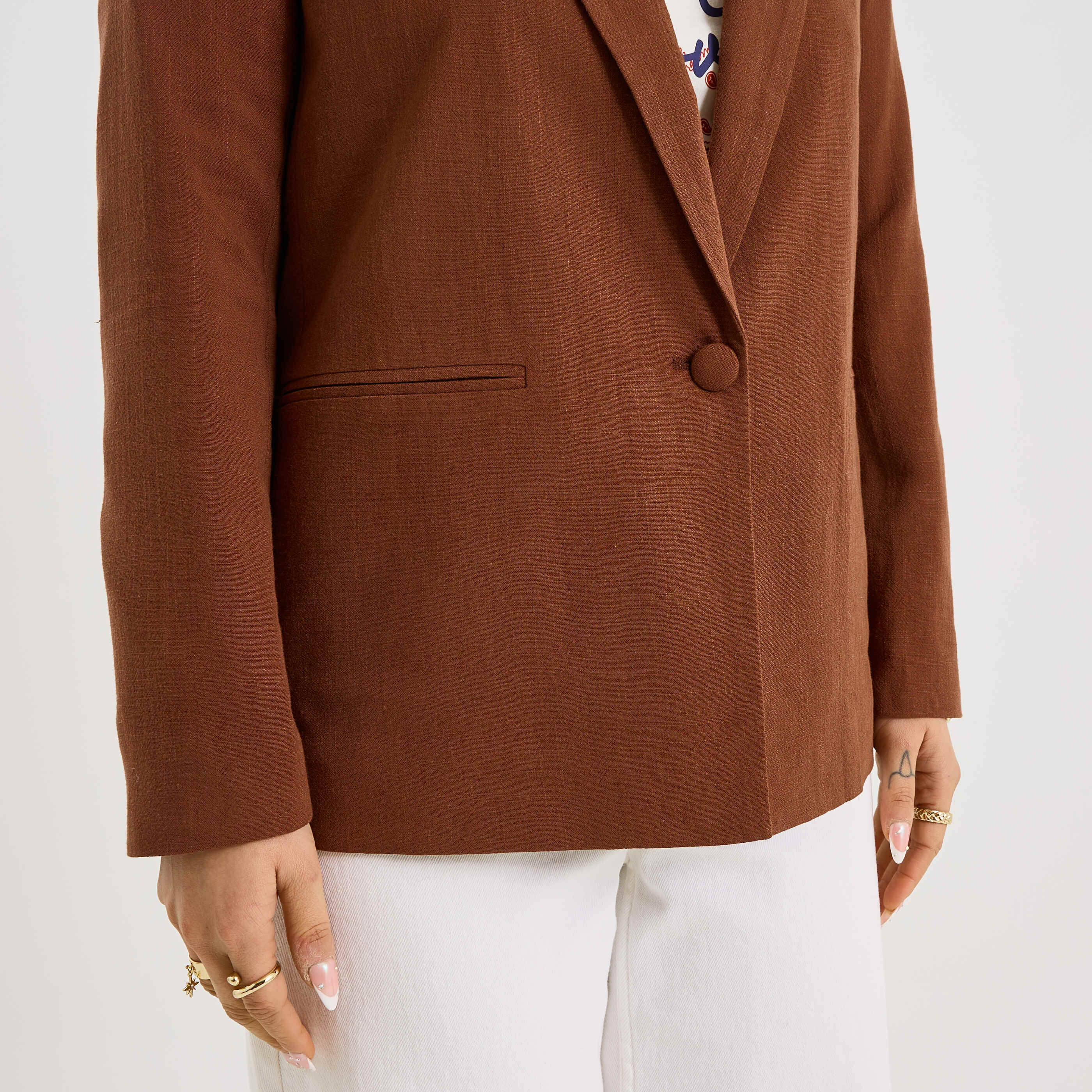 Veste blazer doubl&eacute; femme