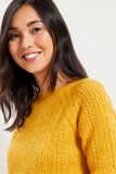 Pull tricot fantaisie femme
