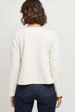 Veste maille matelassée femme