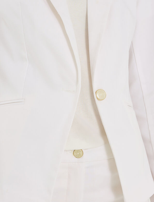 Veste blazer structur&eacute;e femme
