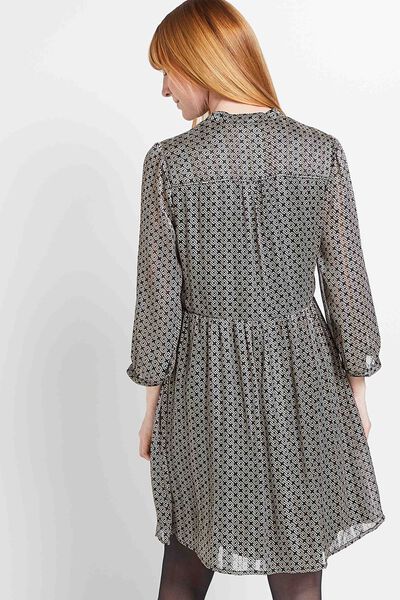 Robe col V femme