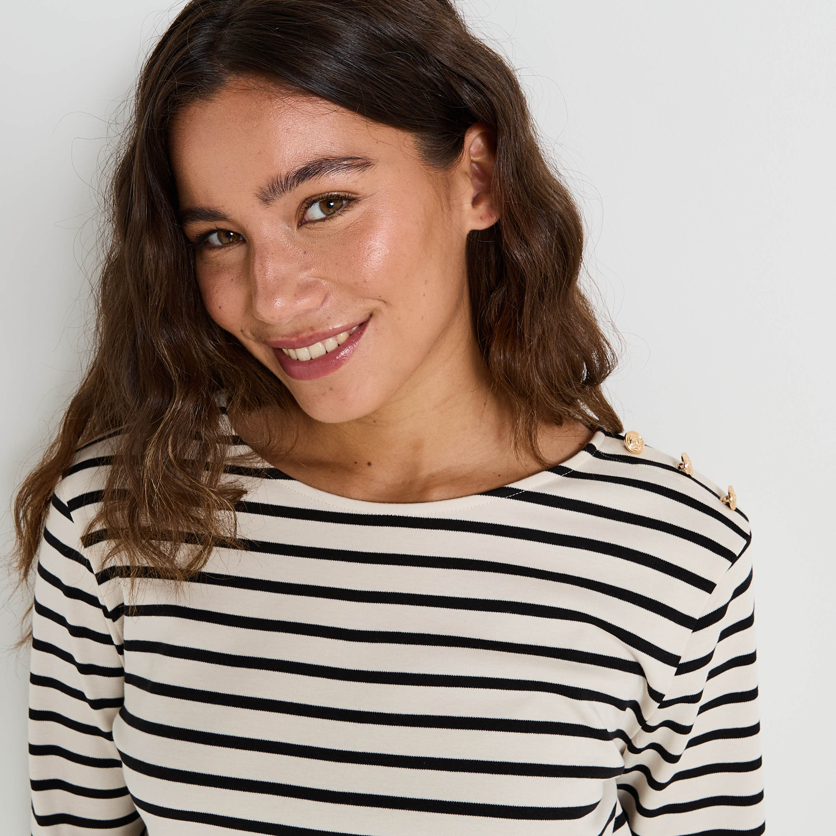 T-shirt marini&egrave;re femme