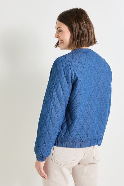 Bombers denim femme