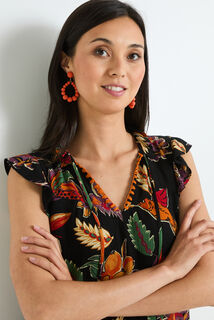 Blouse imprimée femme