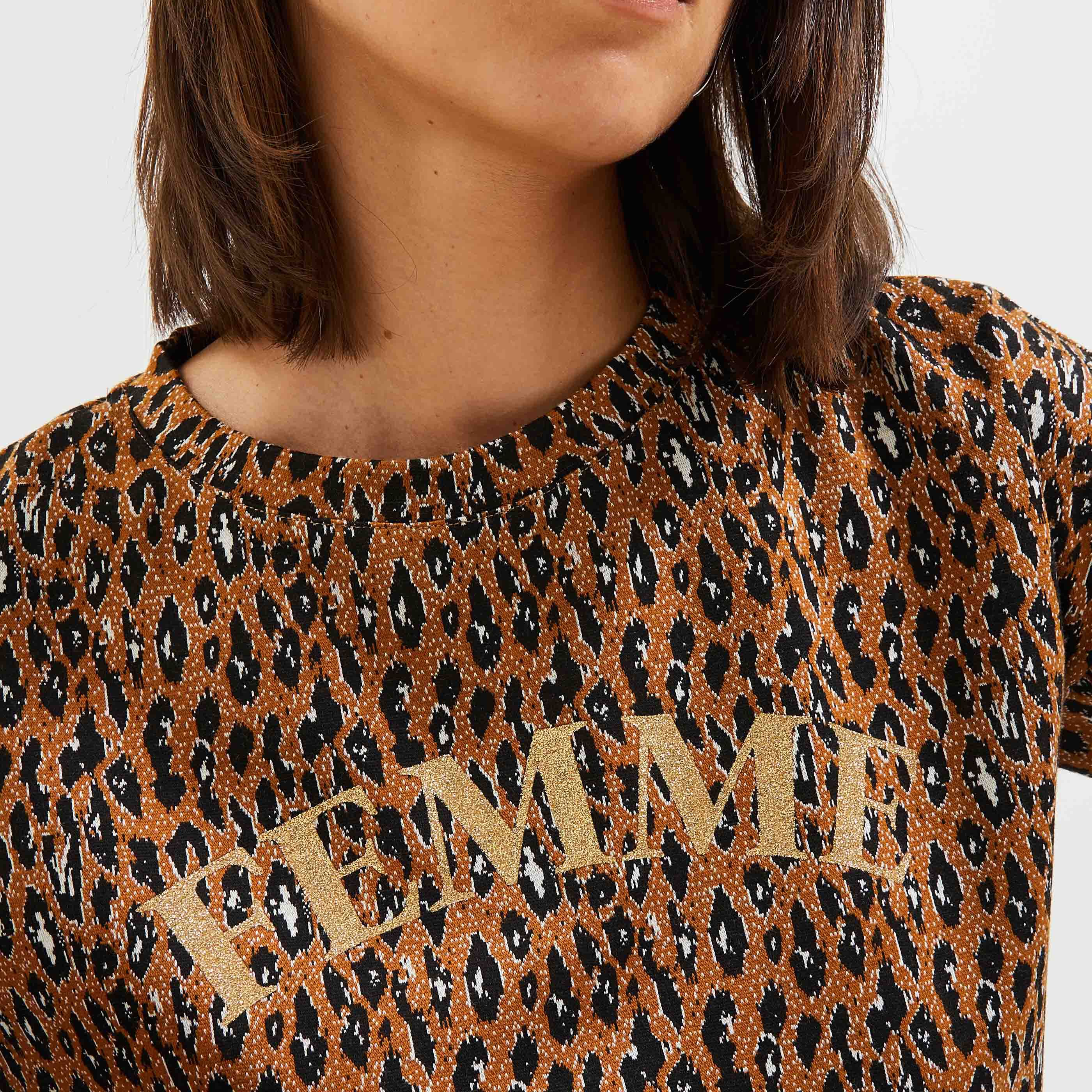 Sweat l opard femme Graindemalice