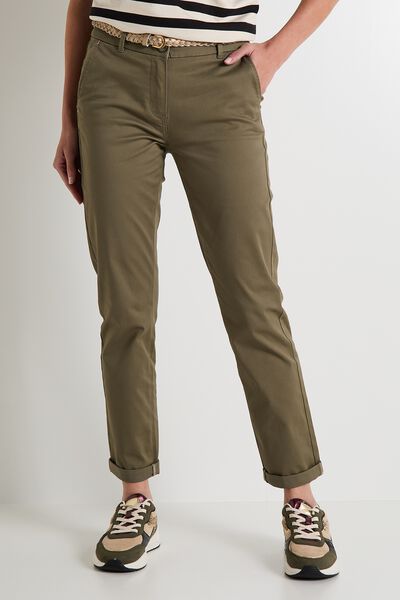 Pantalon chino femme