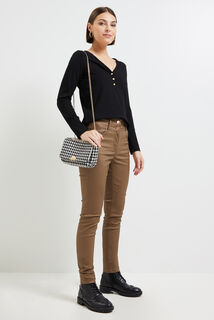 Jean slim taille haute MEMPHIS femme