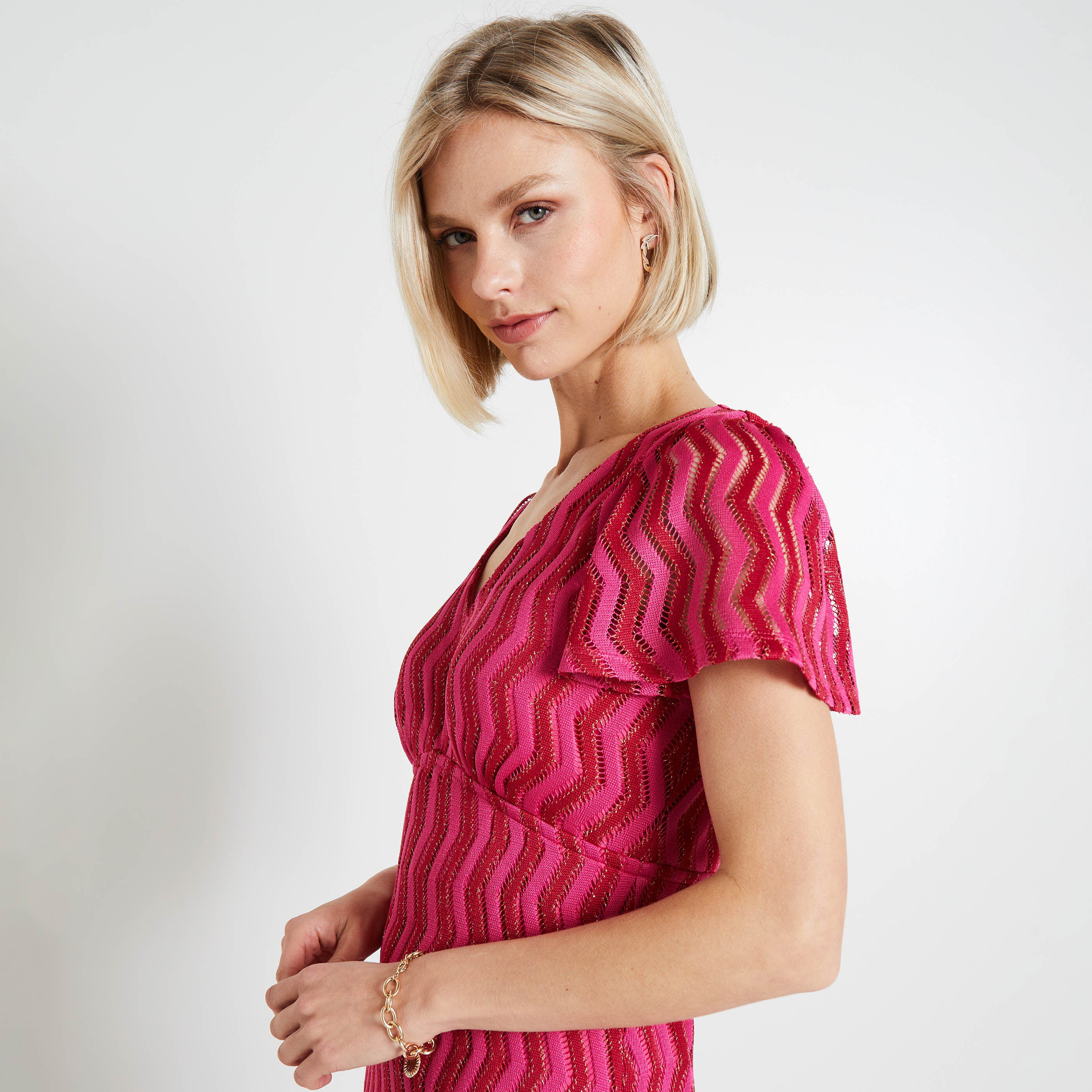 Robe longue habill&eacute;e femme