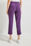 pantalon velours côtelé femme