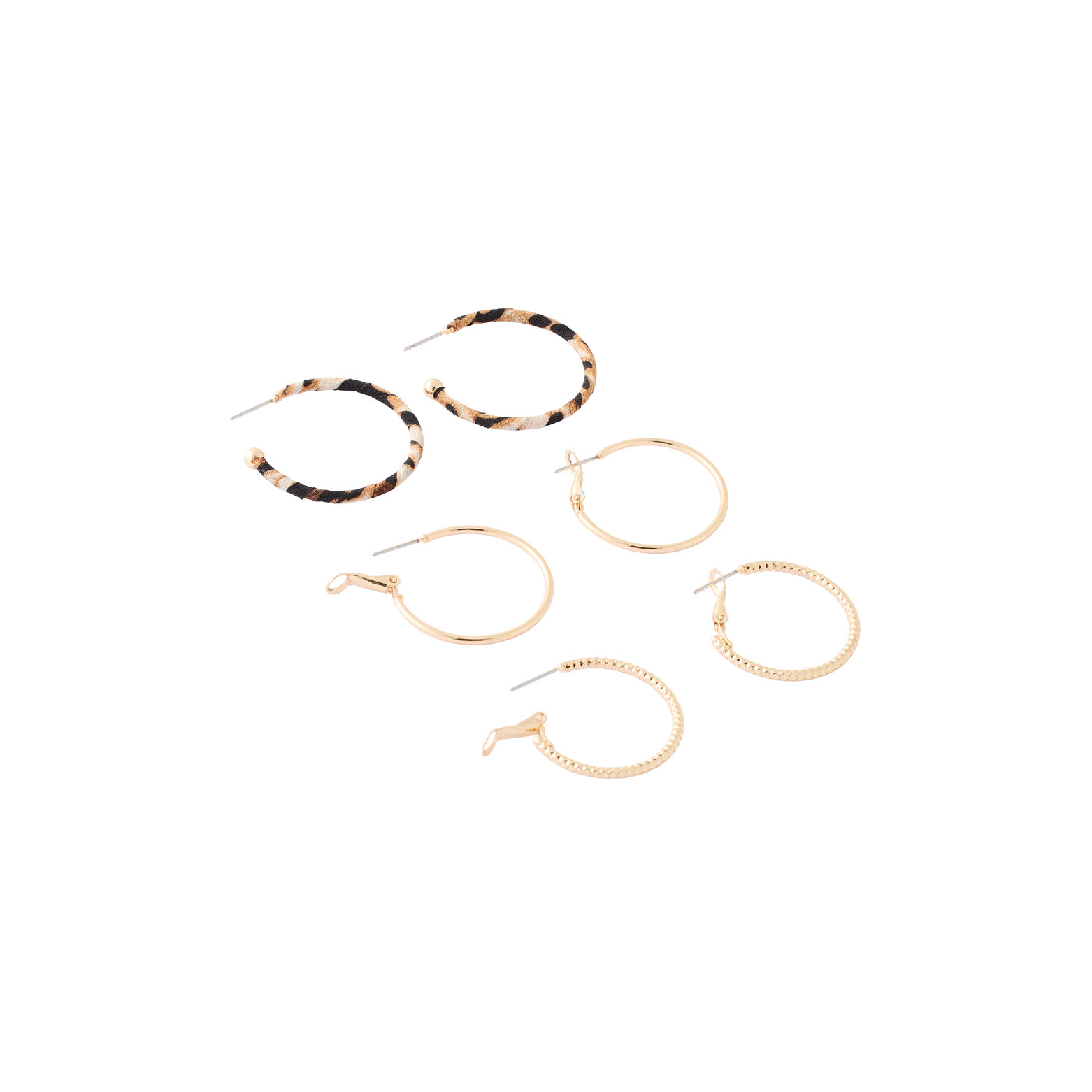Set de 3 paires de créoles