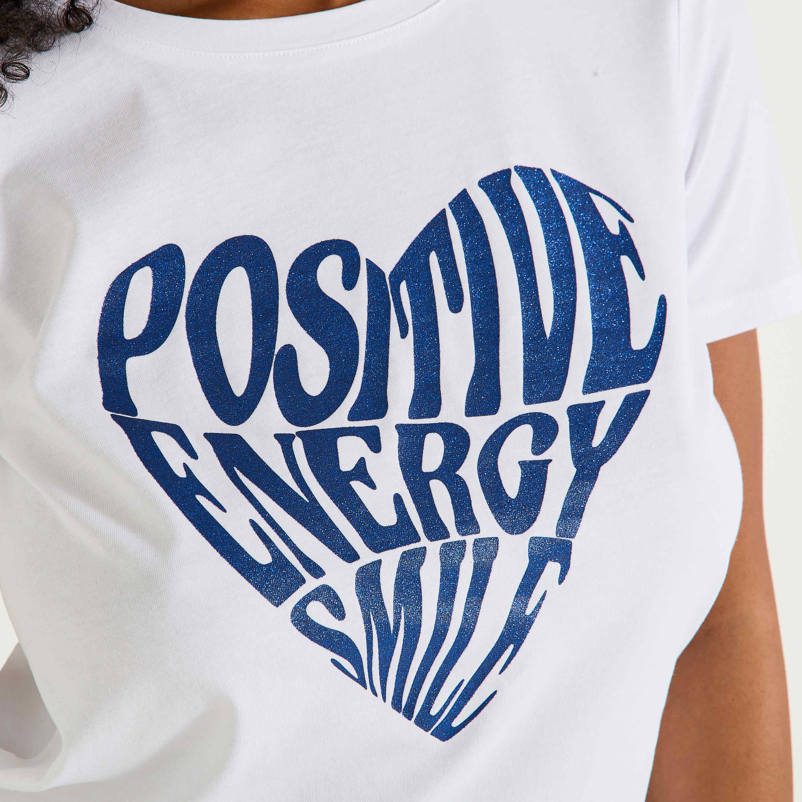 T-shirt col rond femme