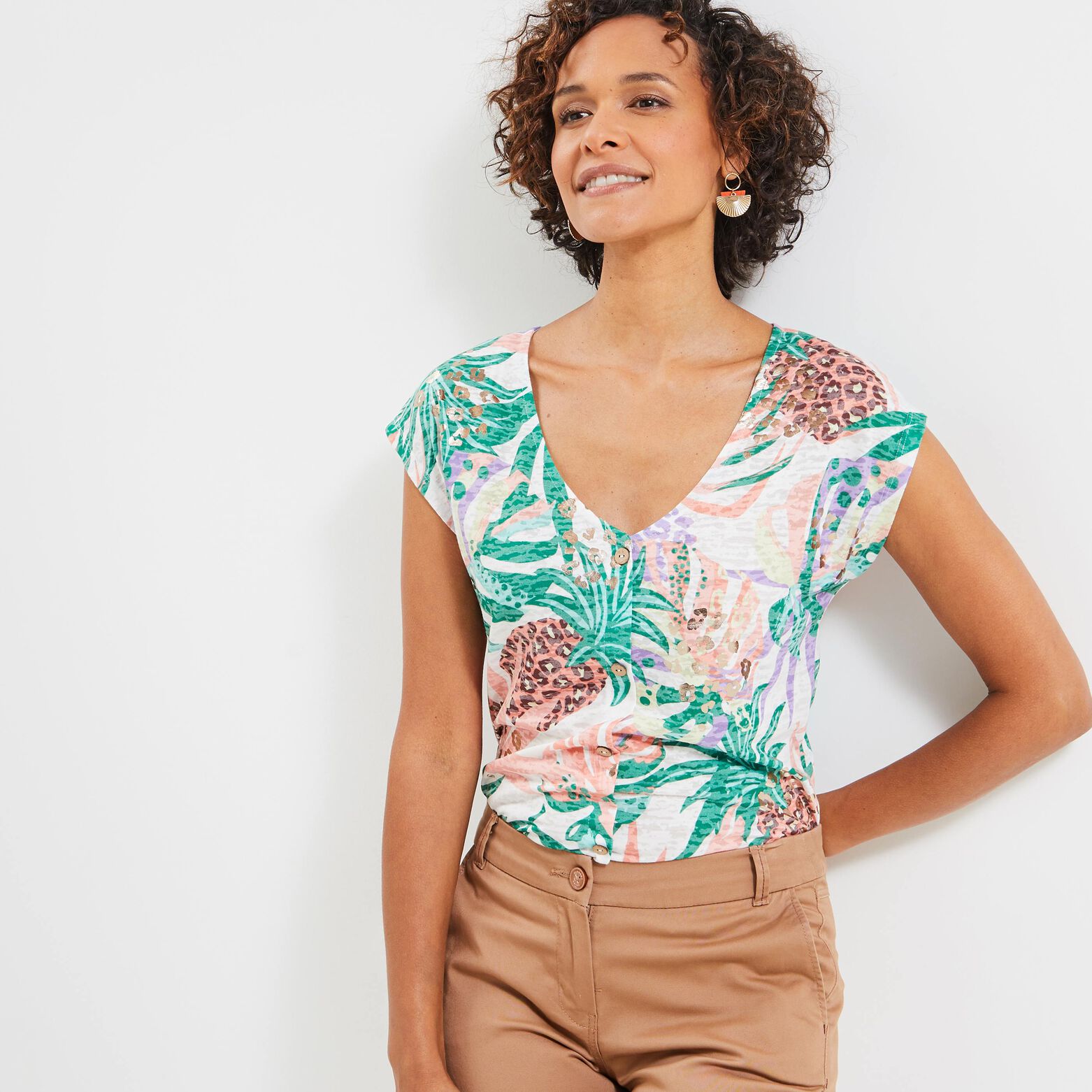 Tshirt imprimé femme