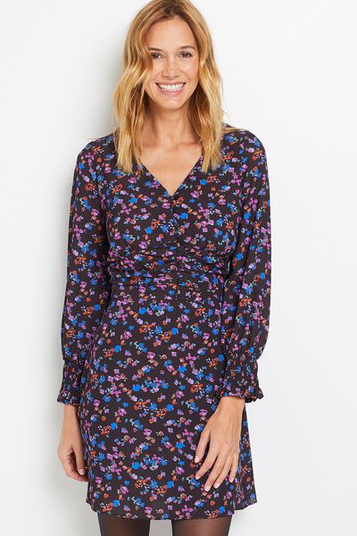 Robe imprimé fleuri femme