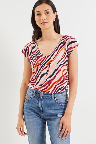 Tshirt imprimé femme