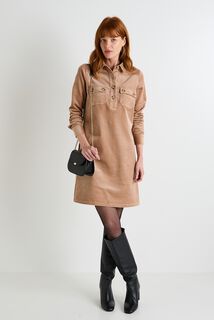 Robe velours femme