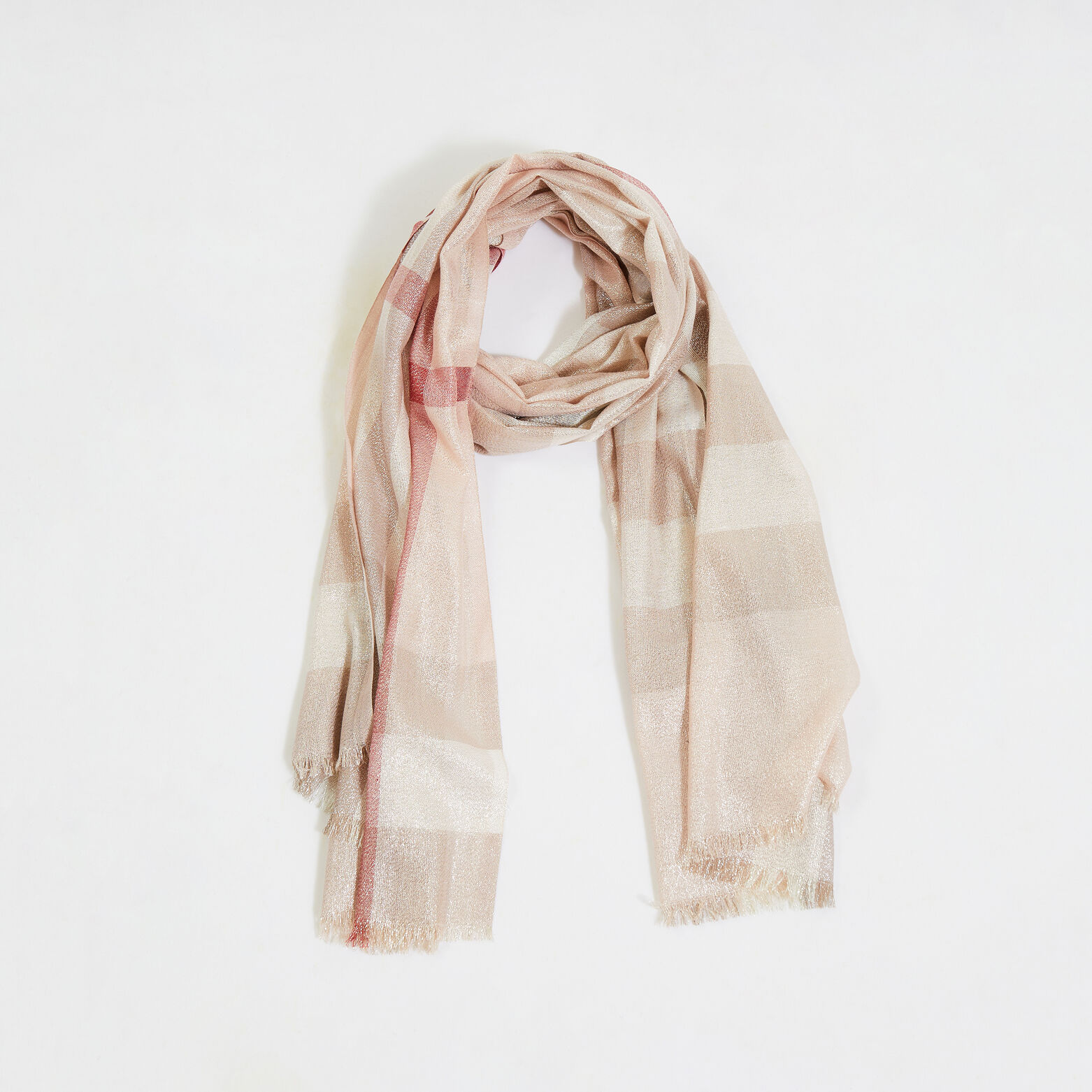 Etole motif carreaux femme