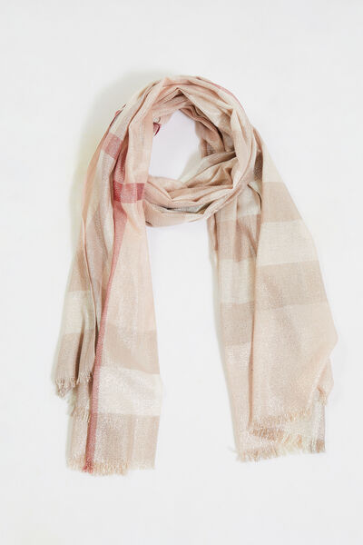 Etole motif carreaux femme