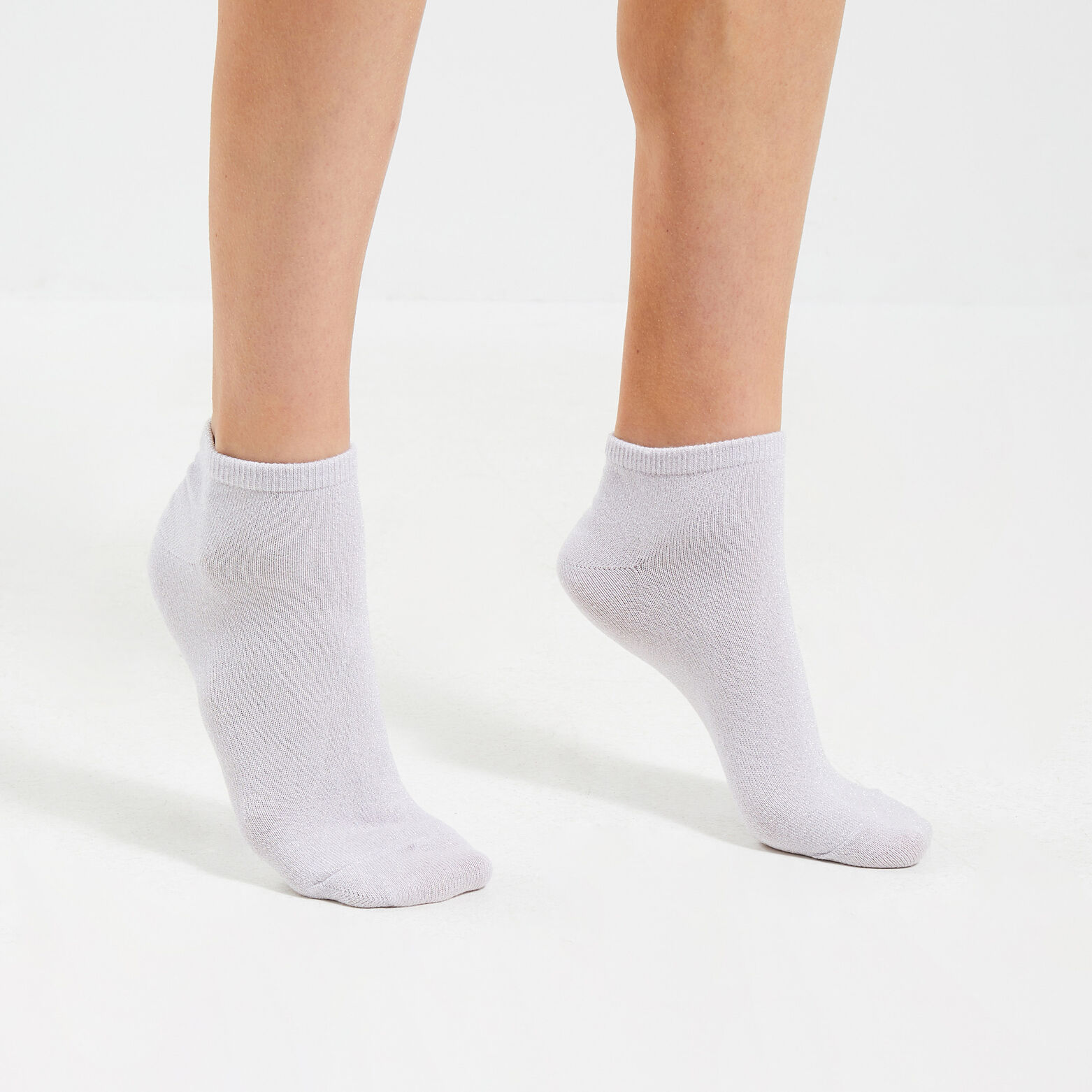 Lot de 2 paires de socquettes femme