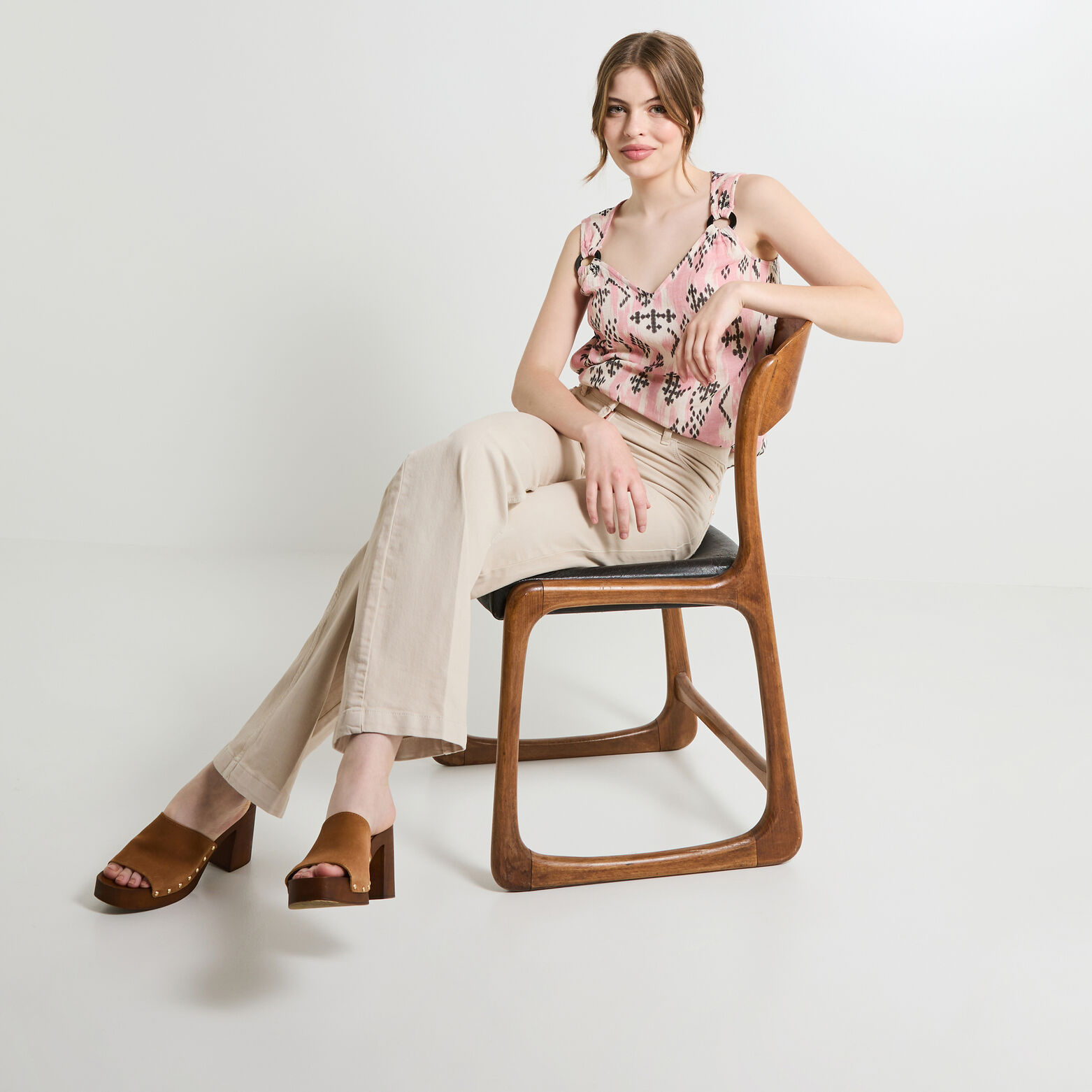 Débardeur imprimé femme