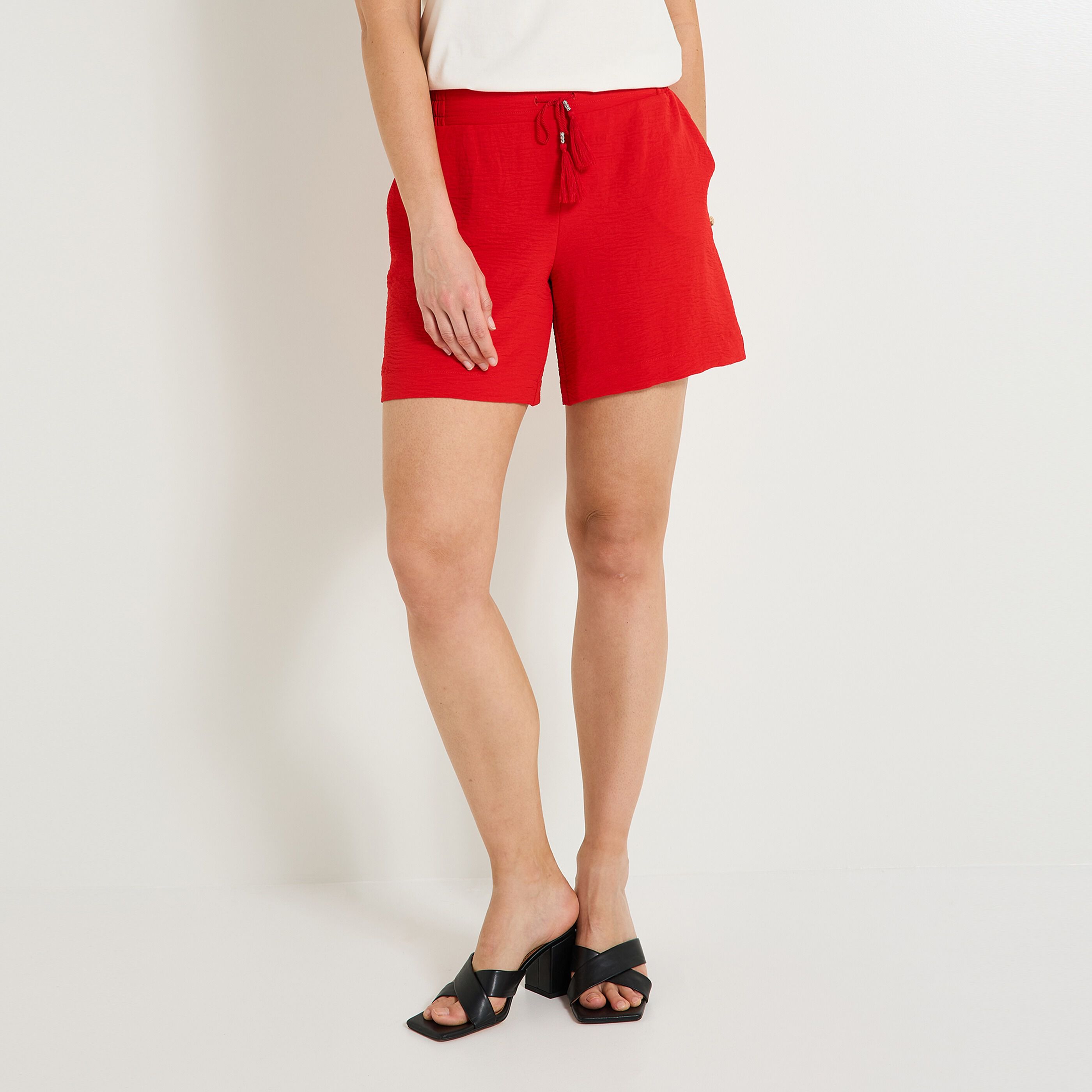 Short fluide femme