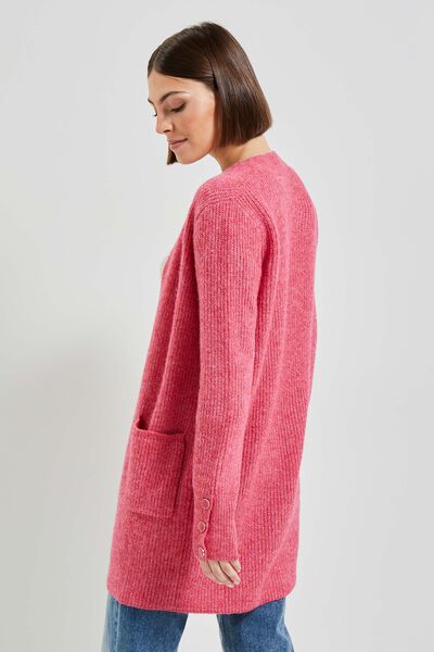 Gilet long femme