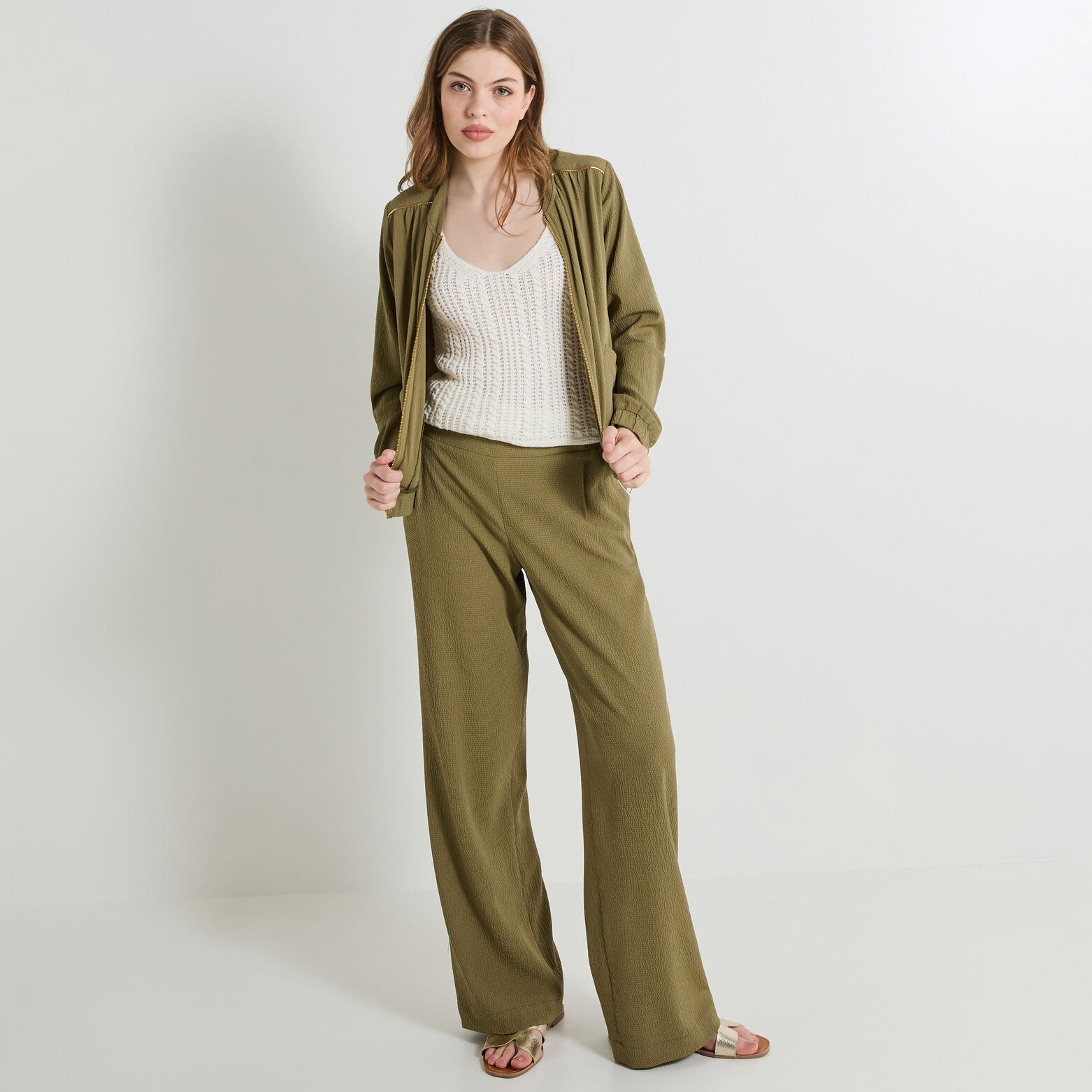 Bombers fluide femme
