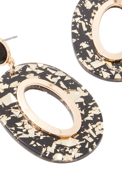 Boucles d'oreilles ovales