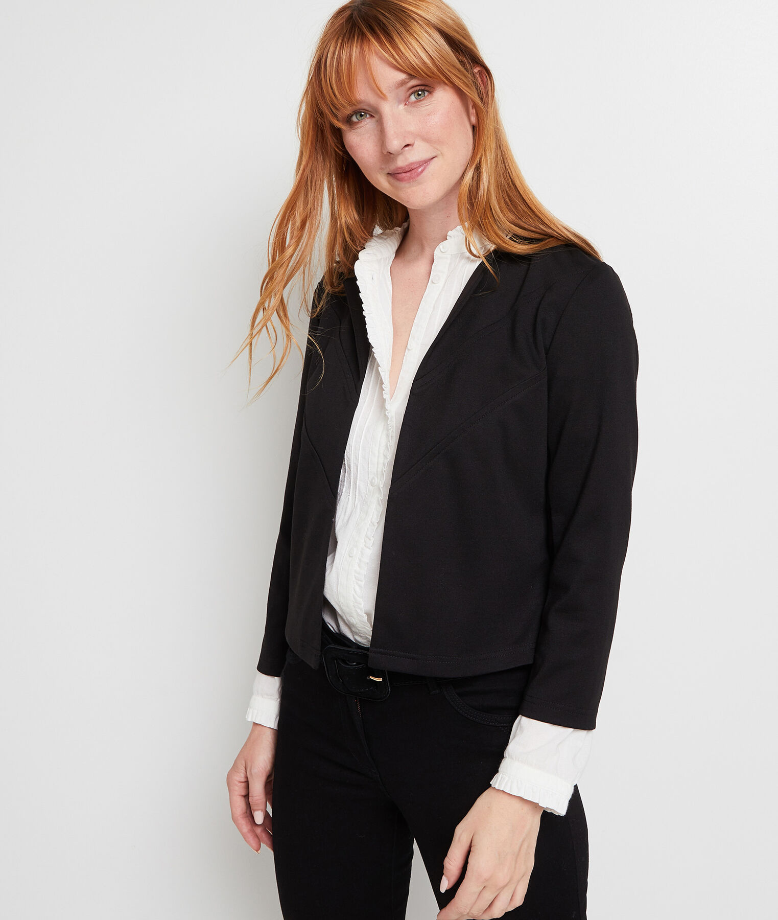 Boléro en maille femme