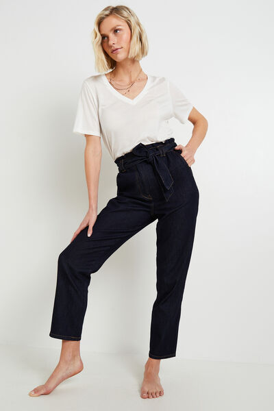 Jean paperbag PAPER femme