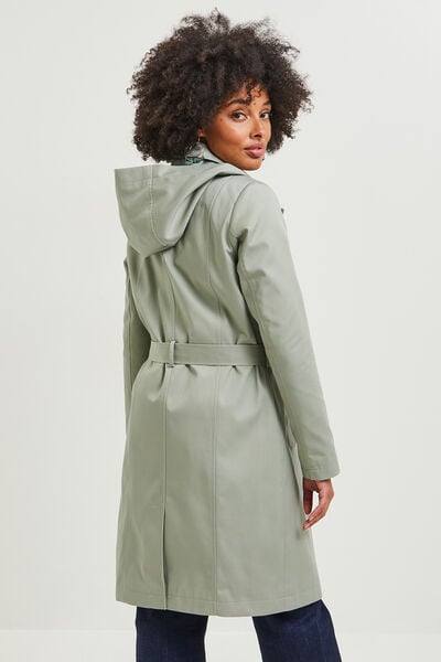 Trench long femme