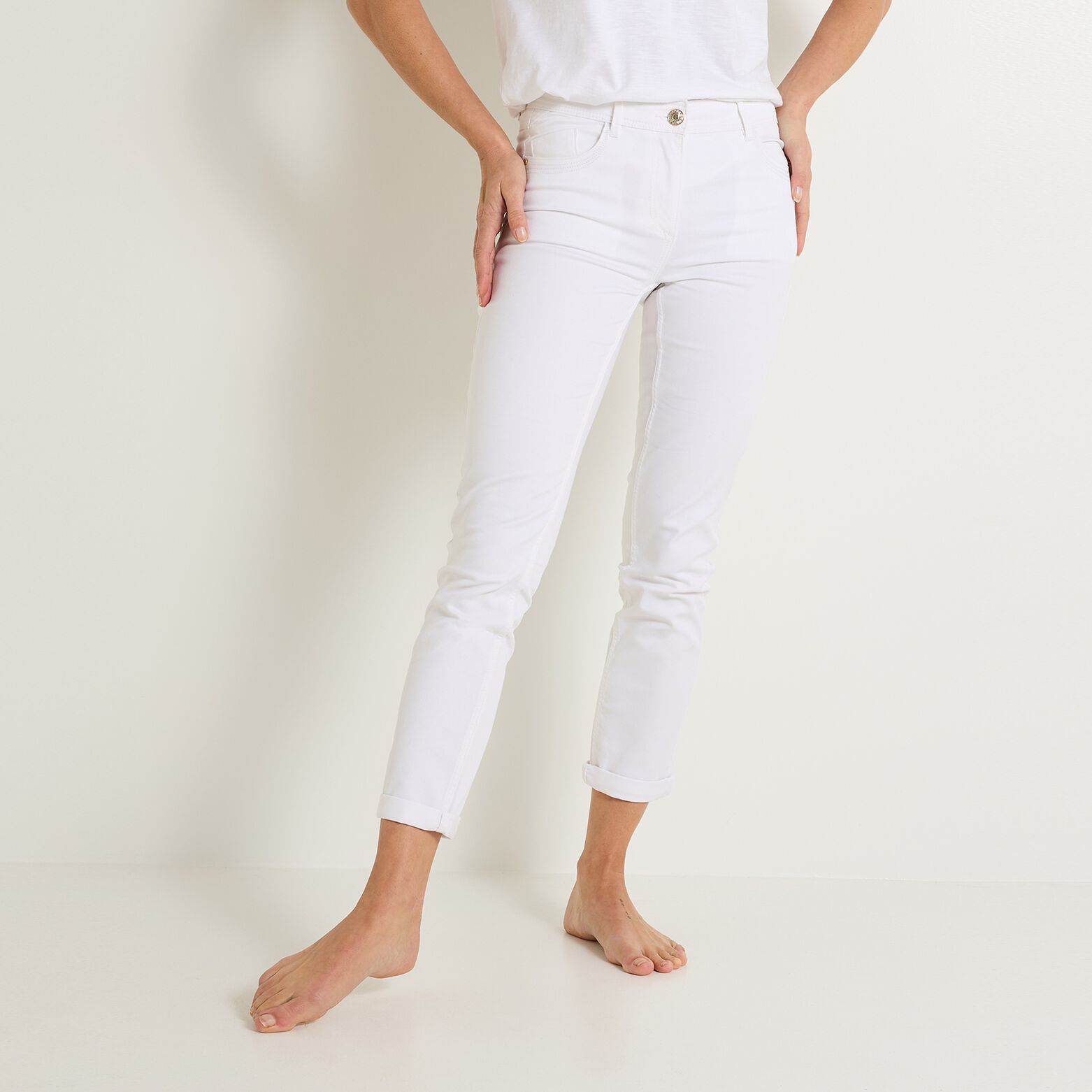Jean raccourci TOKYO R01 femme